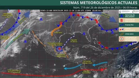 Sinaloa: Calor se Intensifica a Más de 35°C este 26 de Diciembre, con Mañanas Frescas y Cielos Despejados