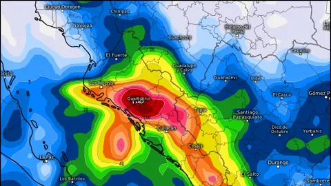 Prevé Protección Civil Sinaloa incremento de lluvias de fuertes a intensas durante el fin de semana
